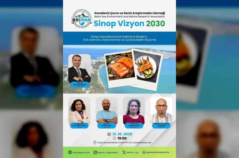 Sinop vizyon 2030 bilim söyleşileri başlıyor
