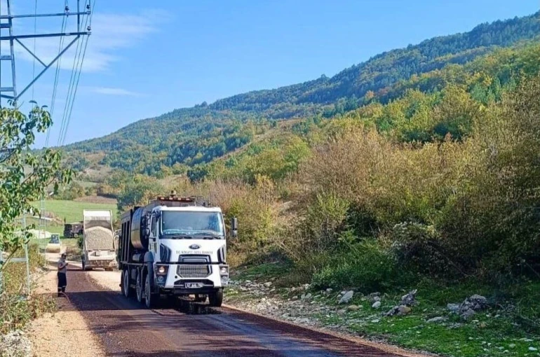 Sinop’ta 257 kilometre yol asfaltla buluştu