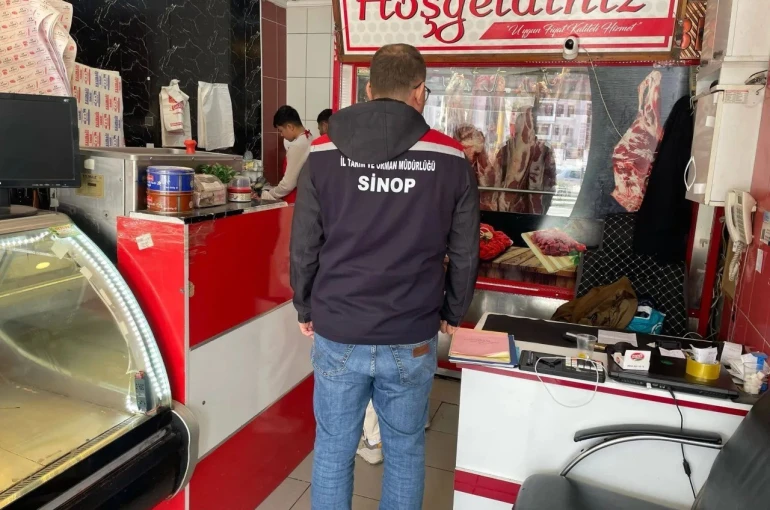 Sinop’ta gıda güvenliği için ekipler sahada
