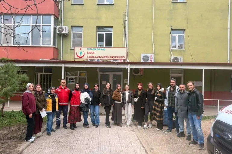 Sinop’ta sağlık personeline ÇİLYAD eğitimi verildi