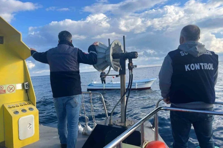 Sinop’ta su ürünleri denetimleri