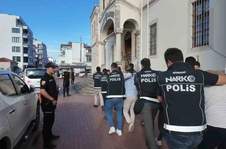 Sinop’ta uyuşturucu operasyonu: 6 tutuklama