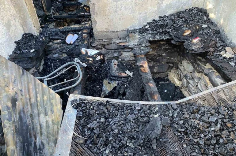 Sinop’ta yangın: 1 ev kullanılamaz hale geldi