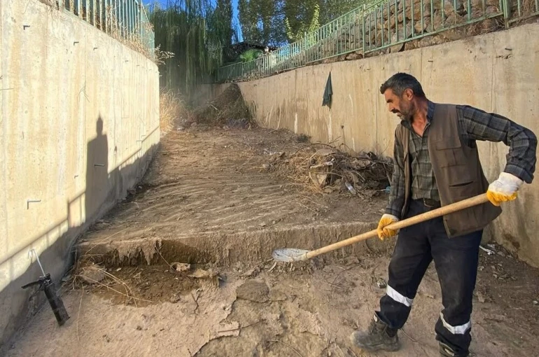 Şırnak Belediyesinden taşkın riskine karşı önlem