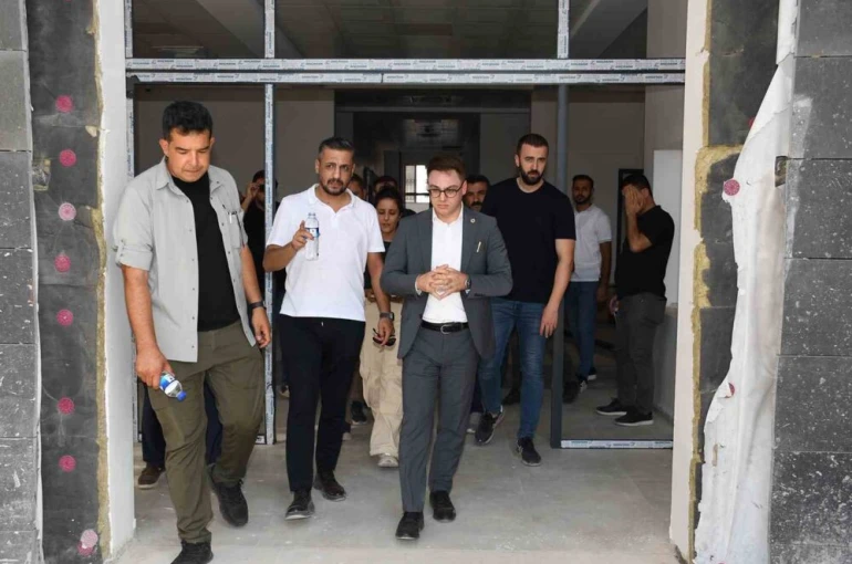 Şırnak Vali Yardımcısı Çiçek, Silopi’de kamu yatırımlarını inceledi