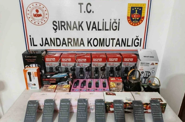 Şırnak’ta 12 milyon liralık kaçak malzeme ele geçirildi