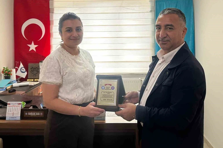 Şırnak’ta görev yapan hemşireye anlamlı veda