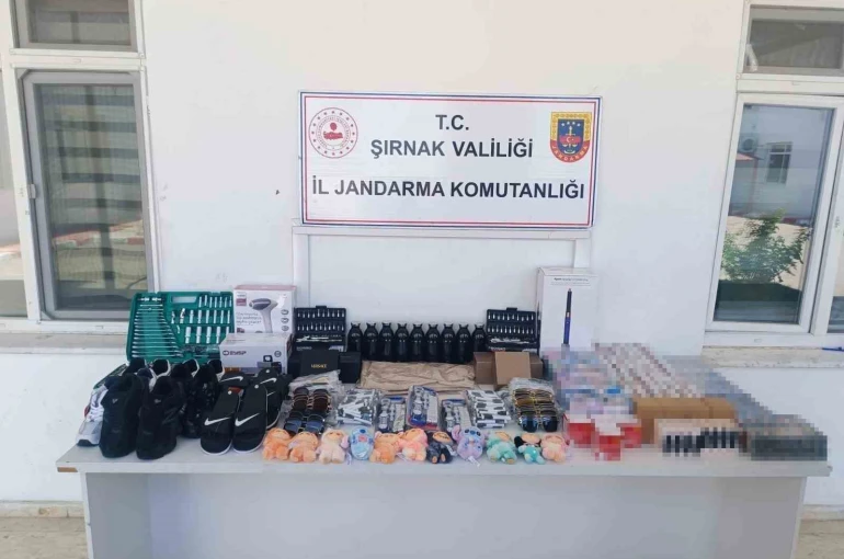 Şırnak’ta jandarmadan kaçakçılığa büyük darbe: 8 milyon liralık kaçak ürün ele geçirildi