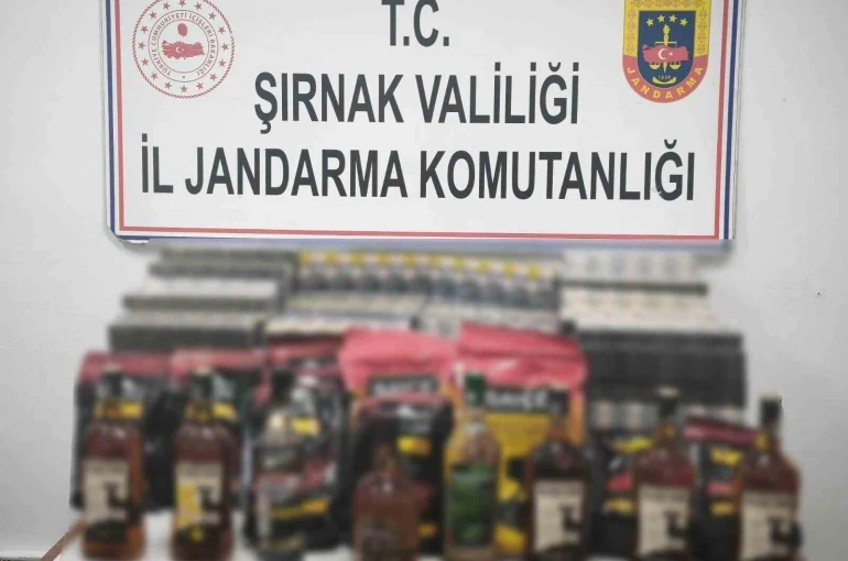 Şırnak’ta jandarmadan kaçakçılığa büyük darbe: 82 milyon liralık kaçak ürün ele geçirildi