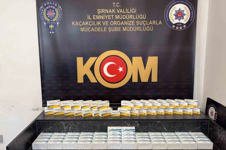Şırnak’ta kaçak ilaç ve serum operasyonu: 2,5 milyon liralık tıbbi ürün ele geçirildi