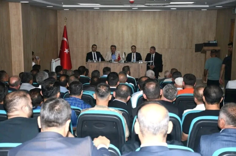 Şırnak’ta muhtarlarla istişare toplantısı yapıldı