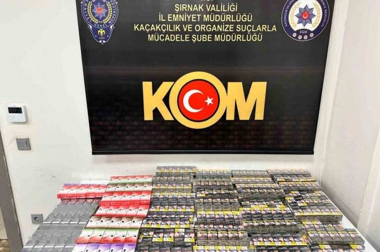 Şırnak’ta narkotik, kaçakçılık ve asayiş operasyonu