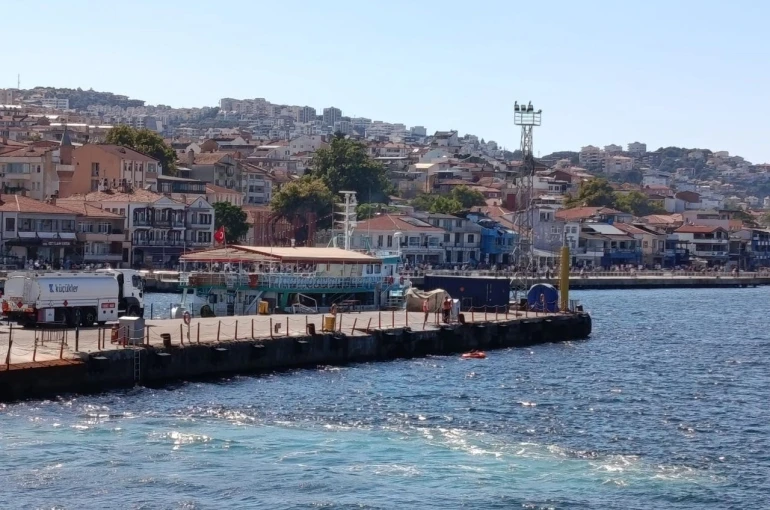 Şişme botla denize açılmıştı, panik anları ortaya çıktı