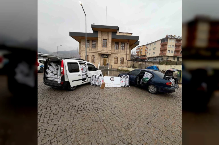 Sivas’ta 1 ton 9 kilogram tütün ele geçirildi