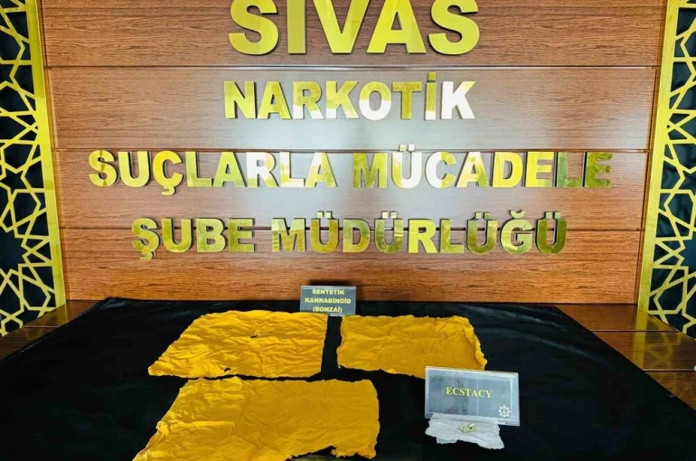 Sivas’ta uyuşturucu operasyonunda 3 tutuklama