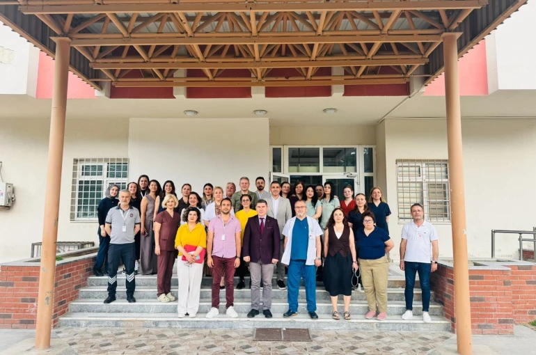 Söke Devlet Hastanesi’nde bayramlaşma programı düzenlendi
