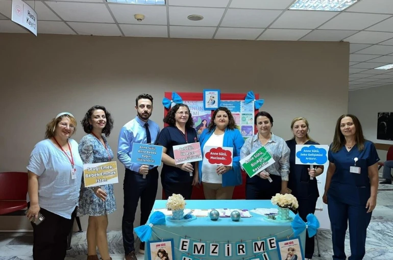 Söke Fehime Faik Kocagöz Devlet Hastanesi’nde Emzirme Haftası etkinliği
