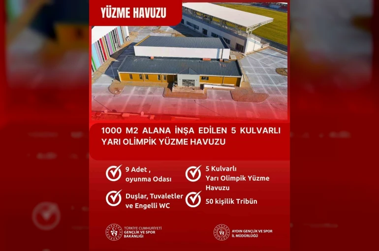 Söke Spor Kompleksi açılış için gün sayıyor