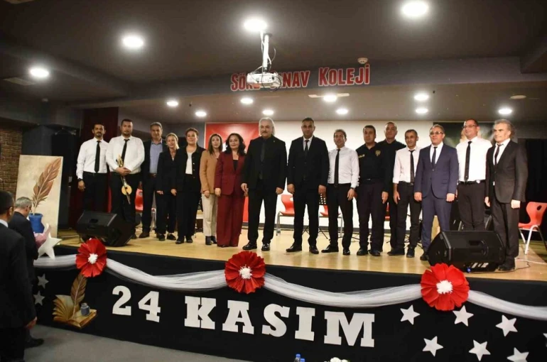 Söke’de 24 Kasım Öğretmenler Günü kutlandı