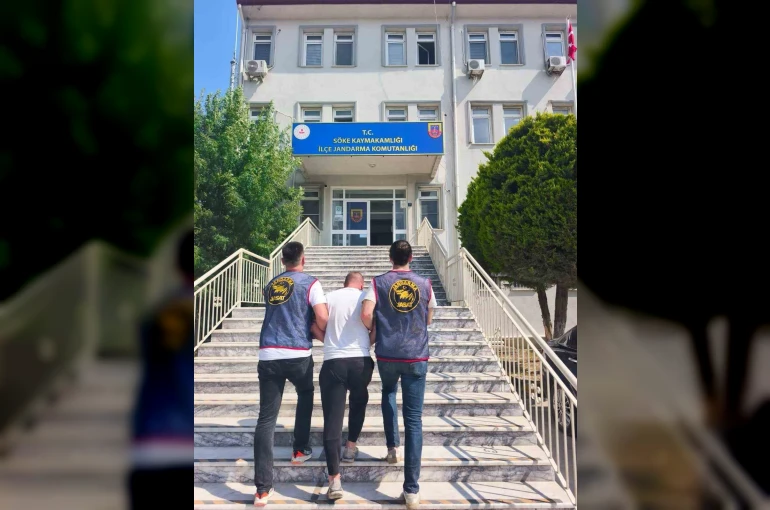 Söke’de 8 yıl hapis cezası ile bulunan hükümlü yakalandı