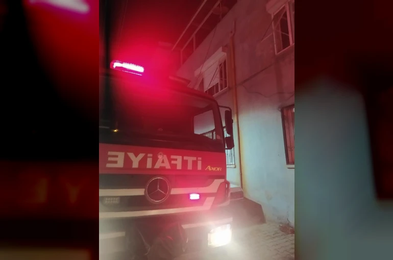 Söke’de gece yarısı mutfak yangını paniğe neden oldu