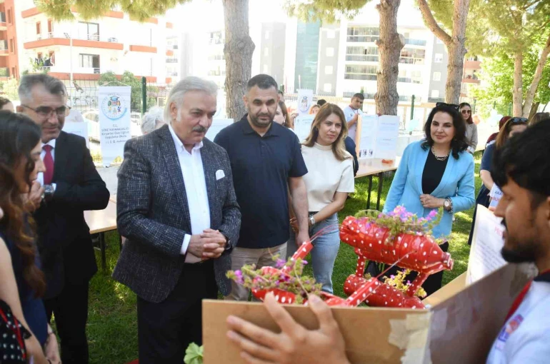 Söke’de özel çocuklardan bilim sergisi 