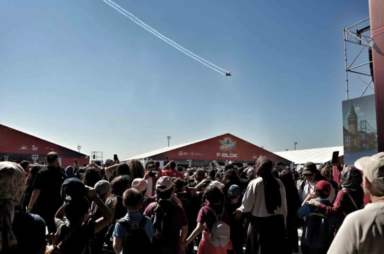 Solotürk Teknofest’te nefesleri kesti