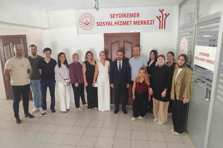 Sosyal Hizmetler İl Müdürü Selçuk Seydikemer’de denetim gerçekleştirdi