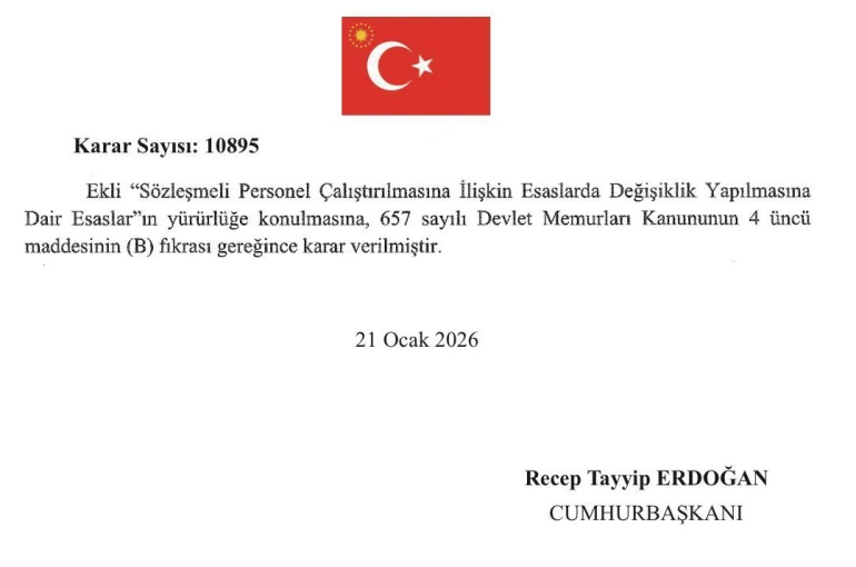 Sözleşmeli personele doğum ve evlat edinme sonrası yarı zamanlı çalışma hakkı yürürlüğe girdi