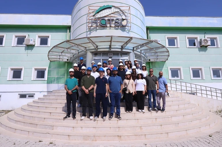 Stajyer öğrenciler, yaşam kaynağı suyun yolculuğunu yerinde inceledi