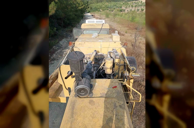 Su tankeri bulundurmadan biçerdöver çalıştıran şahsa ceza