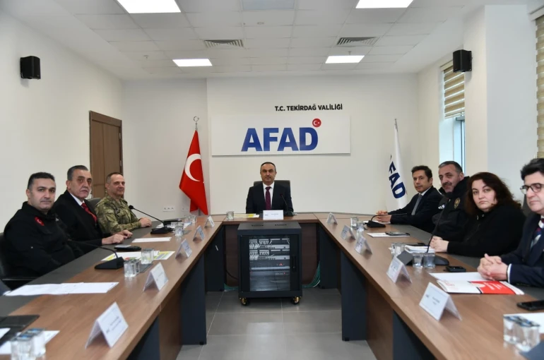 Süleymanpaşa’da AFAD ekiplerinin mahalle bazlı müdahale alanları belirlendi
