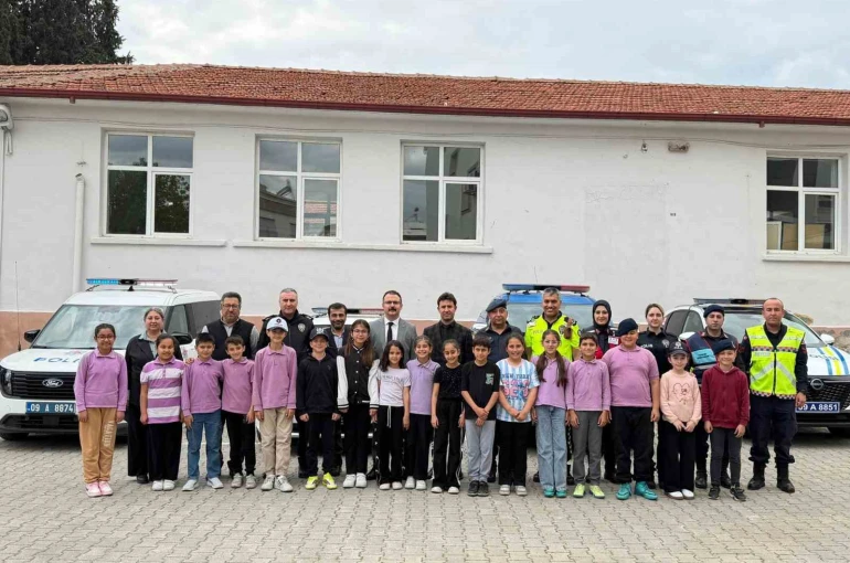 Sultanhisar’da miniklere trafik eğitimi