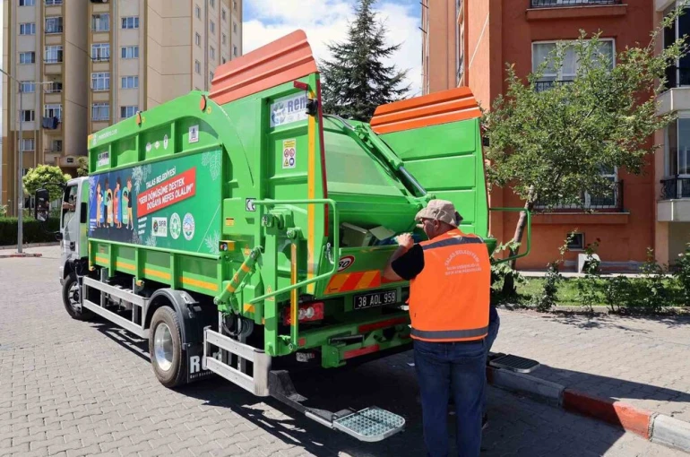 Talas Belediyesi’nden geri dönüşüm hamlesi