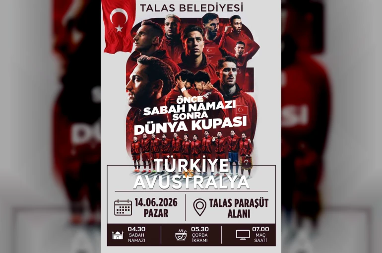 Talas’ta milli heyecan paraşüt alanında yaşanacak