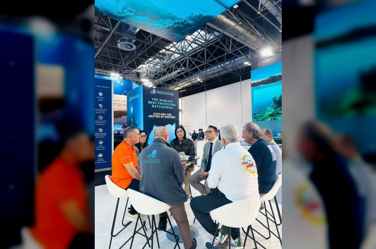 Tarihi Alan Başkanlığı dünyanın en büyük yat ve su altı sporları fuarında