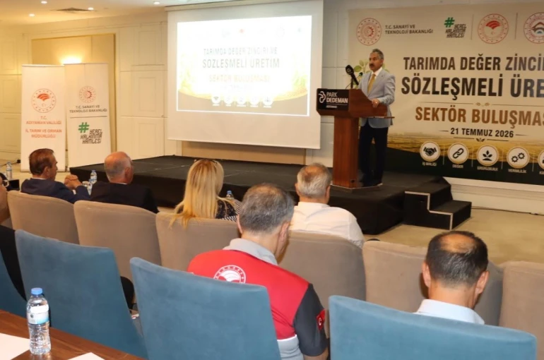 Tarım sektör temsilcileri bir araya geldi