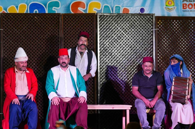 Tarsus’ta çocuklar köy şenliğinde buluştu