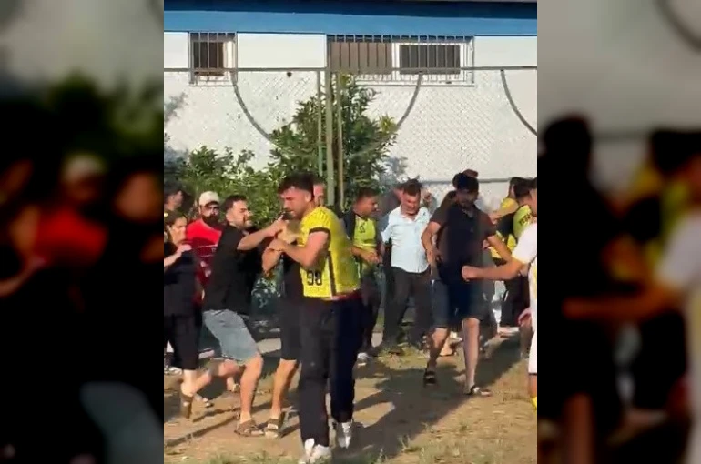 Tarsus’ta köyler arası futbol turnuvasında maç sonu kavgası