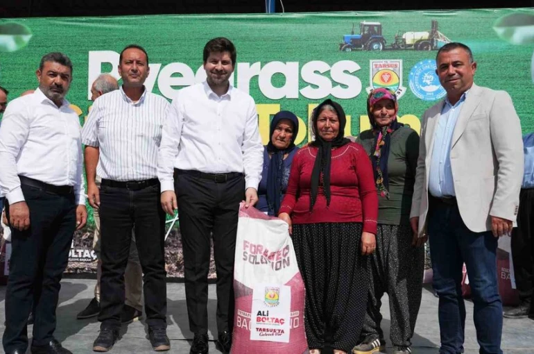 Tarsus’ta üreticiye yüzde 50 hibe destekli tohum desteği