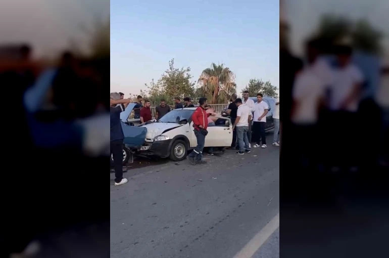 Tarsus’ta zincirleme kaza: 3 yaralı