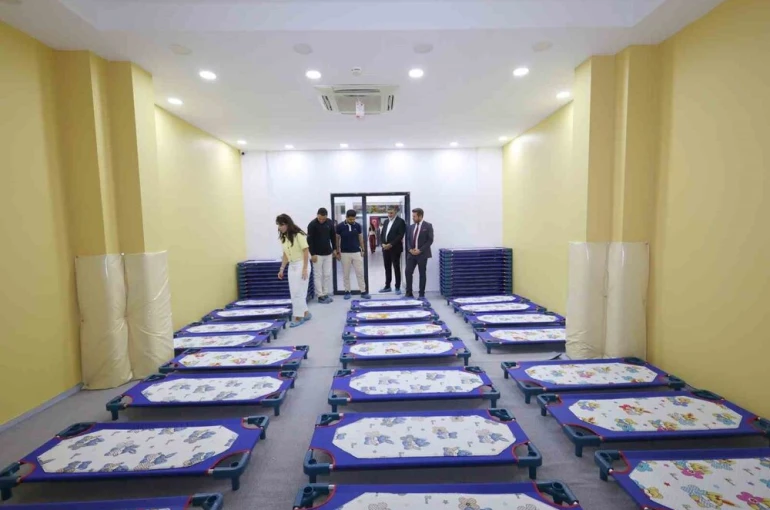 Tavas Şehit Polis Veli Kabalay Çocuk Gelişim Merkezi minik öğrencilerine kavuştu
