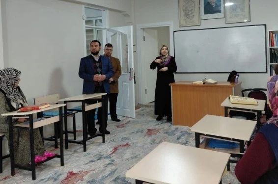 Tavşanlı’da engelli bireylere dini eğitimler sürüyor