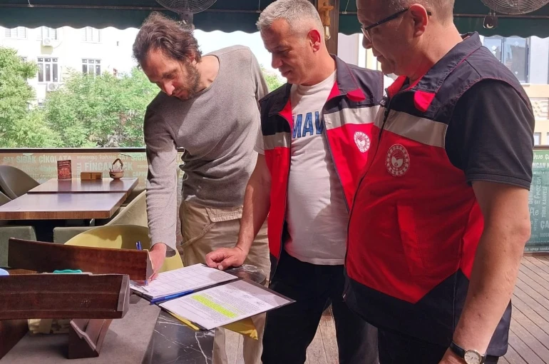 Tavşanlı’da nargile kafelere yönelik denetimler sürüyor