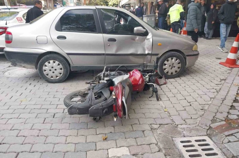 Tavşanlı’da trafik kazası: 2 yaralı