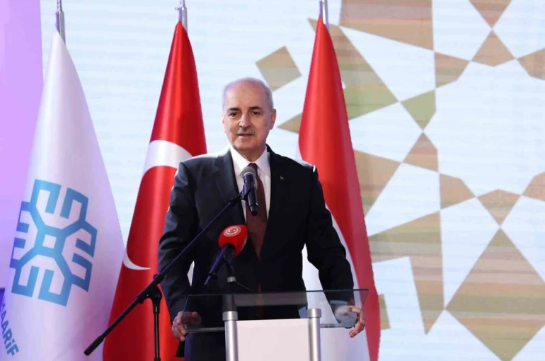 TBMM Başkanı Kurtulmuş: "Tam manasıyla egemen, toprak bütünlüğü olan bir Filistin devletinin kurulması Orta Doğu barışının kapısıdır"