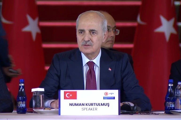 TBMM Başkanı Numan Kurtulmuş, "Dünyayı küresel barış bakımından tehdit eden önemli meselelerden biri Filistin’de yaşanan gelişmelerdir"