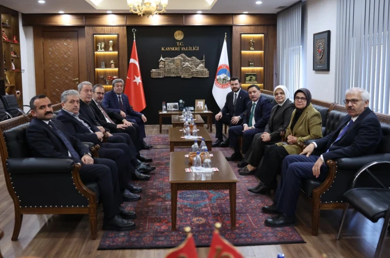 TBMM Engelli Bireylerin Sorunlarını Araştırma Komisyonu’ndan Vali Çiçek’e ziyaret