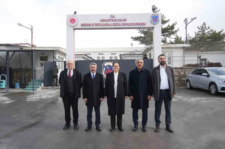 TBMM heyetinden Niğde Ceza İnfaz Kurumu’nda inceleme