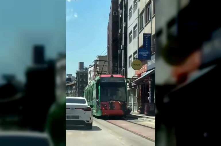 Tehlikeli yolculuk kamerada